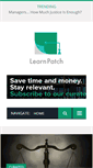 Mobile Screenshot of learnpatch.com